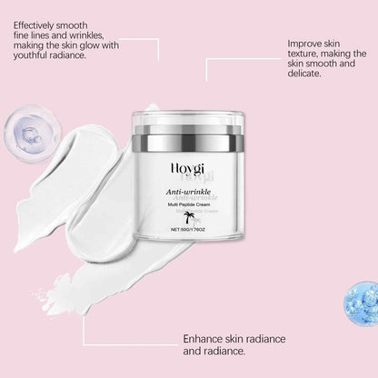 Hoygi 50g Moisturizing Face Cream Smoothing Remove Wrinkles Firming Improve Skin Elasticity Lifting Brightening Face Cream