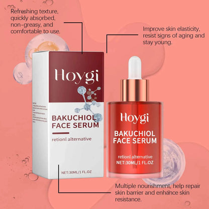Hoygi Retinol Face Serum Glowing Skin Tone Improve Skin Elasticity Refreshing Texture Anti-aging Moisturizing Facial Serum