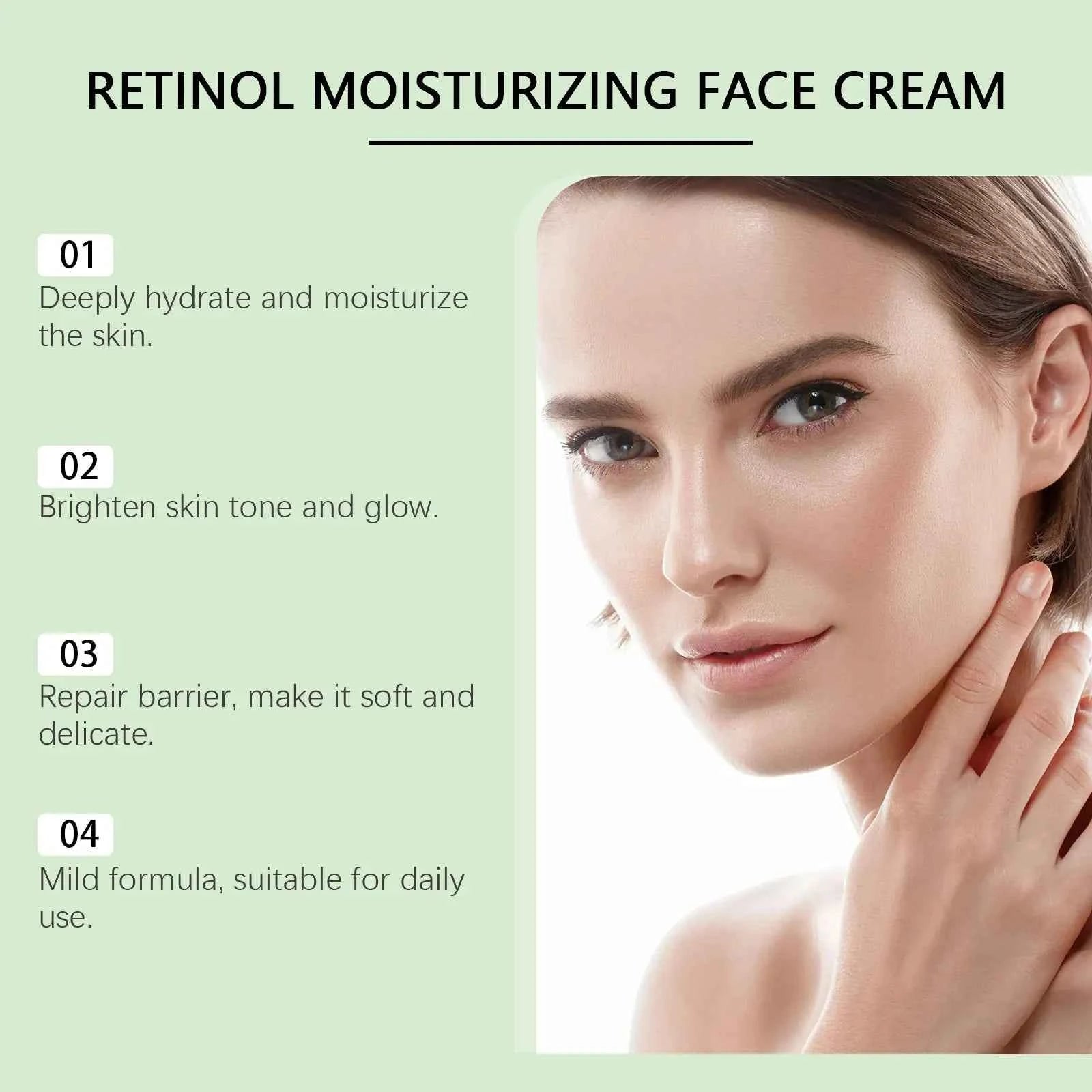 Viareline 30g Moisturizing Face Care Cream Series Hydrating Brighten Skin Tone Firm Wrinkles Repair Dullness Tender Facial Cream