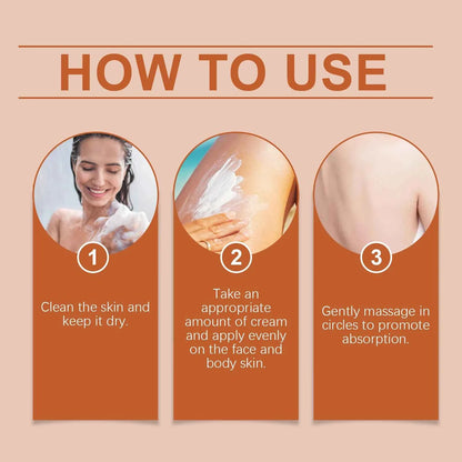 Hoygi Turmeric Body Skin Lotion Moisturizing Improve Skin Elasiticty Reduce Roughness Wrinkle Removal Glowing Skin Lotion