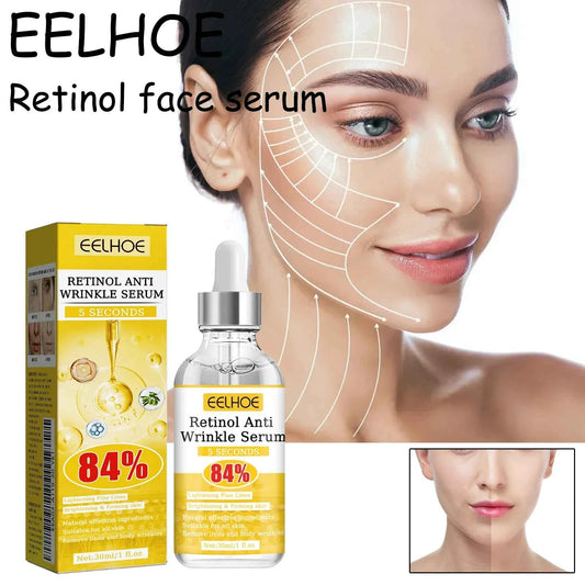 EELHOE Retinol Face Serum Tightening Skin Remove Wrinkles Prevent Aging Moisturizing Smoothing Glowing Skin Tone Face Serum