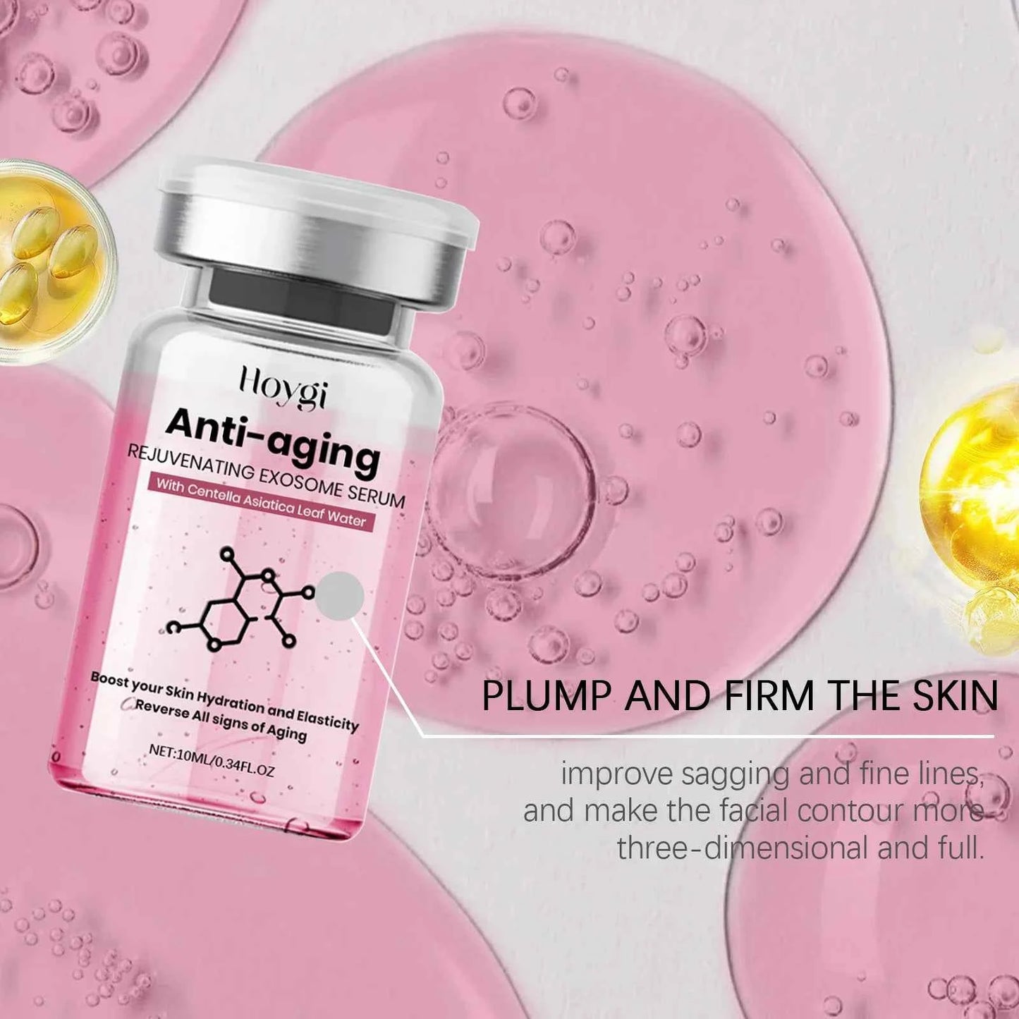 Hoygi 10ml Nourishing Niacinamide Serum Moisturizing Face Care Hydrating Skin Rejuvenating Firm Facial Skin Lifting Serum