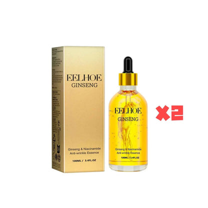 Eelhoe Ginseng Face Anti Wrinkle Serum Reduce Fine Lines Tightening Hydrating Anti-aging Plumping Face Smooth Skin Care Serum