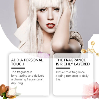 Eelhoe 50ml Rose Pheromone Flirting Perfume Long Lasting Fragrance Dating Add Charm Floral Scent Natural Refreshing Perfume Mist