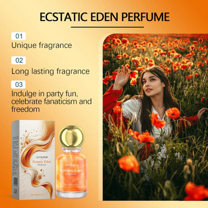 Jaysuing 30ml Carnival Eden Perfume Lasting Floral Fragrance Charm Woman Dating Atmosphere Refresh Body Natural Glamour Perfume