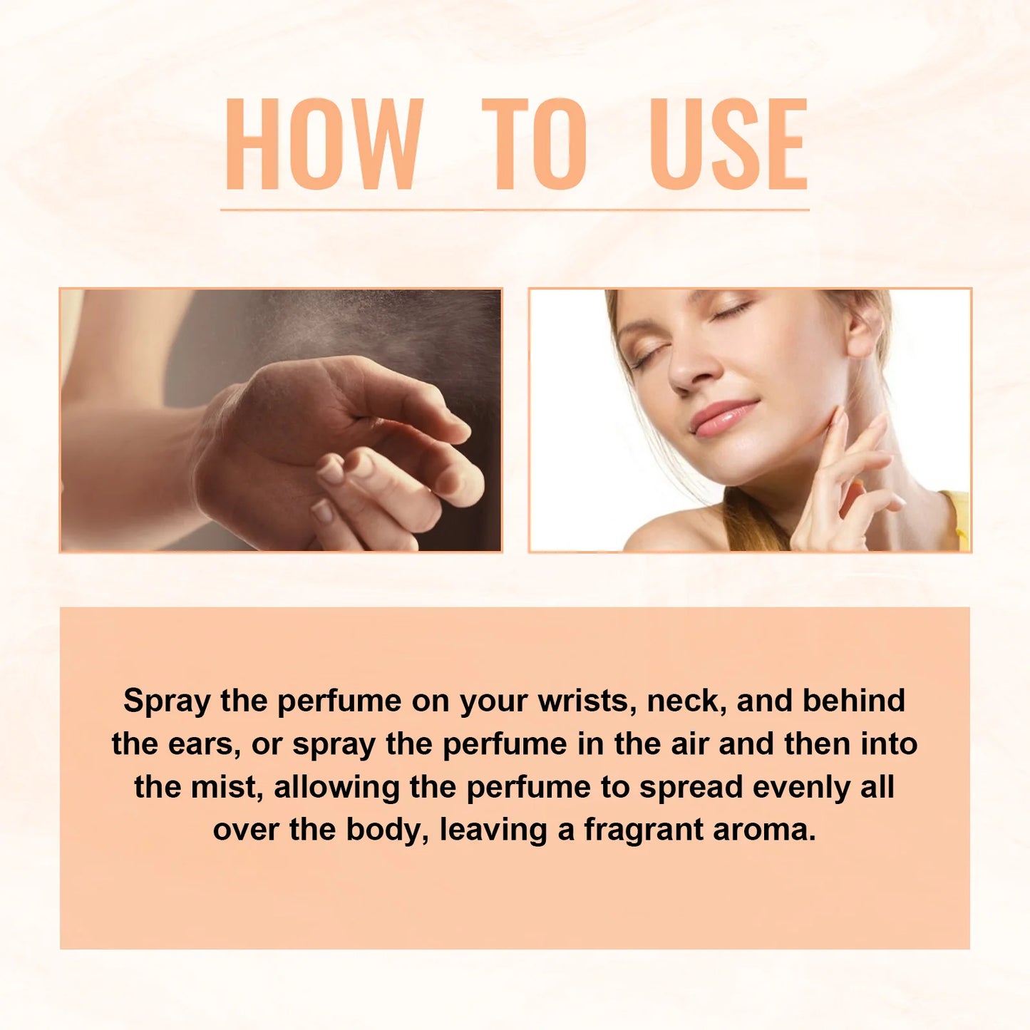 Roxelis 100ml Soft Vanilla Glitter Perfume Spray Floral Seduction Fragrance Mist Freshing Lasting Glamour Daily Dating Perfume