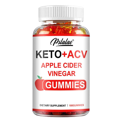 Keto + Acv Gummies - Healthy Weight Management, Accelerated Fat Burning, Whitening Skin - 100 Gummies