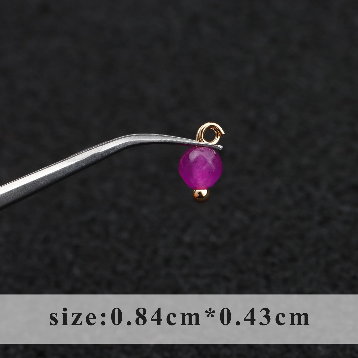 GUFEATHER,50pcs/lot,M899,jewelry accessories,18k gold plated,copper metal,natural stone,hand made,diy earrings,jewelry making - AMULET RING STORE