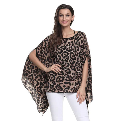 BHflutter 4XL 5XL 6XL Plus Size Women Clothing 2018 Boho Style Batwing Chiffon Summer Dress Mini Casual Beach Dresses Vestidos - AMULET RING STORE