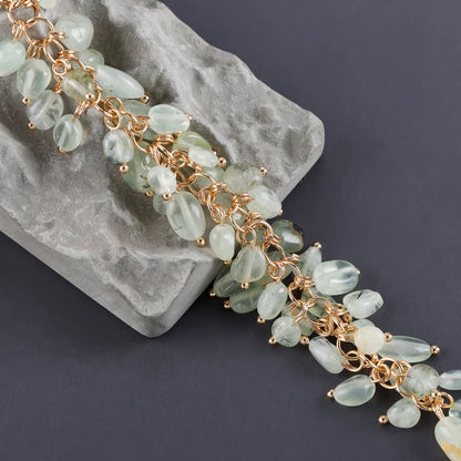 GUFEATHER M987,jewelry accessories,pass REACH,nickel free,18k gold plated,copper,natural stone,diy chain,jewelry making,10cm/lot - AMULET RING STORE