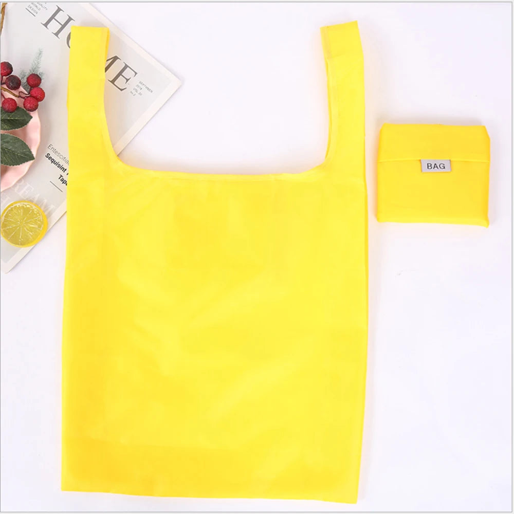 Shopping bag Eco-friendly bag Storage bag shoulder Grocery bags Shoulder Market Bags Reusable foldable Supermarket Shop bags - AMULET RING STORE