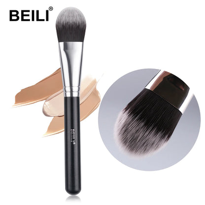 BEILI Ultra Thin Eyebrow Makeup Brush Set For Professional Eyeliner Eyelash Concealer Detail Brushes Make up Beauty Product - AMULET RING STORE