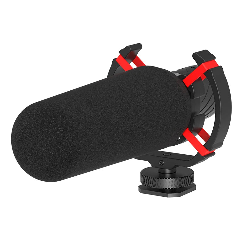 MAMEN Professional DSLR Camera Microphone Shotgun Microfone Cardioid Pickup for Canon Nikon Sony Mobile Phone Vlog Recording