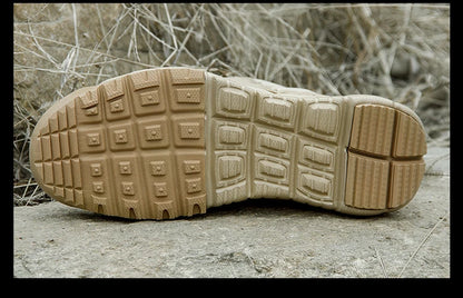 Summer Combat Boot Men Women Climbing Training Lightweight Waterproof Tactical Boots Outdoor Hiking Breathable Mesh Shoes - AMULET RING STORE