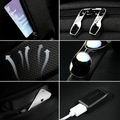 Tigernu Anti Theft Backpacks For Men For Women No Key TSA Lock Backpack 15.6inch Laptop Backpack Schoolbag For Teenager Knapsack - AMULET RING STORE