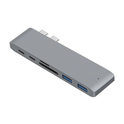 USB 3.1 Type-C Hub to HDMI Adapter 4K Thunderbolt 3 USB C Hub 3.0 TF SD Reader Slot PD For MacBook Air 13 15 Pro 14 M4 M3 M2 M1