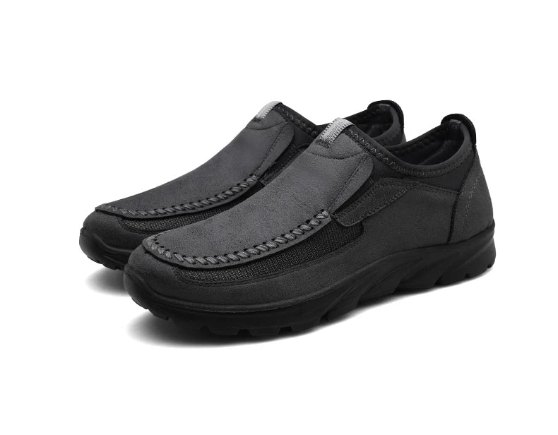 Men Casual Shoes Breathable Loafers Sneakers 2023 New Fashion Comfortable Flat Handmade Retro Leisure Loafers Shoes Men Shoes