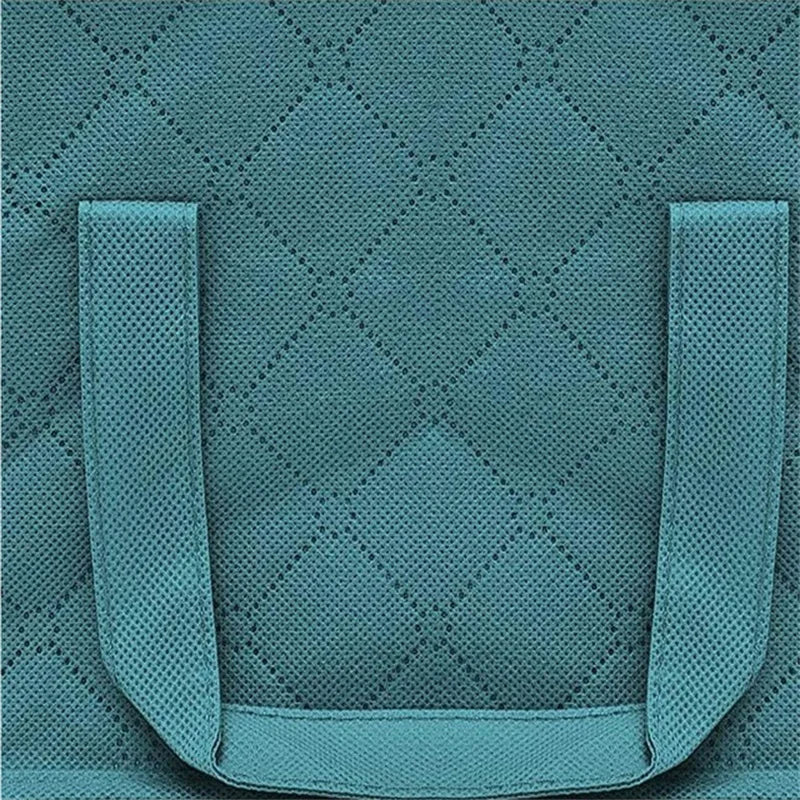 1Piece Large Storage Box Zipper Cover Window Folding Organizer Bedroom Shelf Wardrobe Cloth Toy Fabric Foldable Box For Objects - AMULET RING STORE