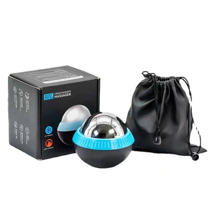 Hot/Cold Massage Roller Ball Stainless Steel Body Therapy Ice Roller Pain Relief  Deep Tissue Massage Balls Body Face Massager