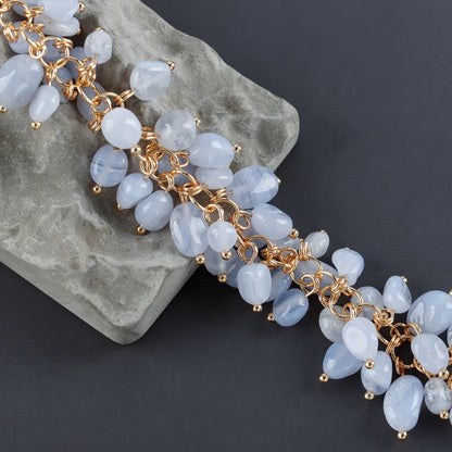 GUFEATHER M987,jewelry accessories,pass REACH,nickel free,18k gold plated,copper,natural stone,diy chain,jewelry making,10cm/lot - AMULET RING STORE