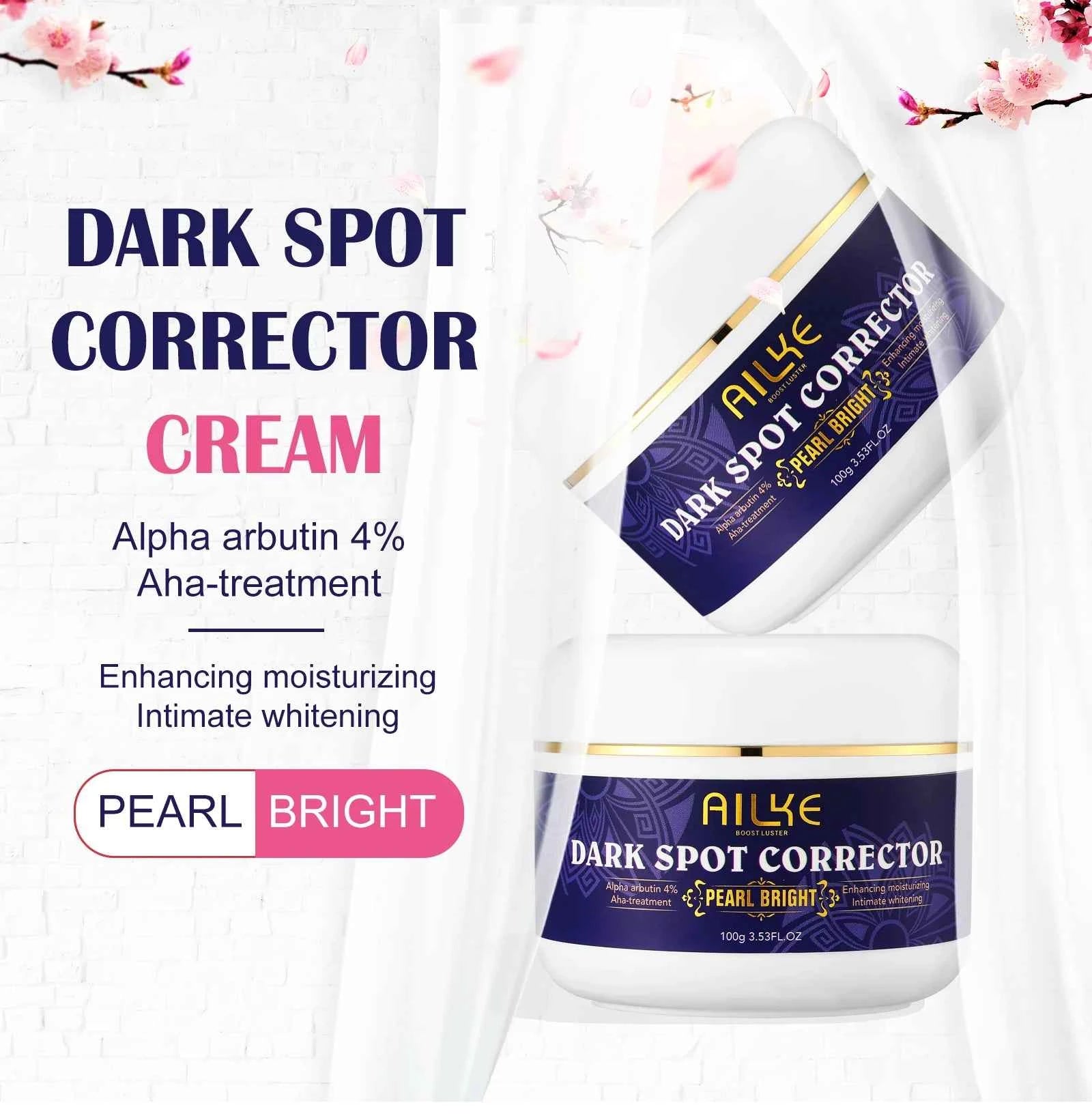 AILKE Whitening Cream, Glutathione Body Lotion for Brighter Skin, Reduce Dark Spots, Black Spots, Moisturizing, Even Skin Tone