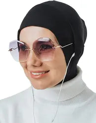 Cotton print muslim turban scarf for women islamic inner hijab caps Arab wrap head scarves femme musulman turbante mujer - AMULET RING STORE