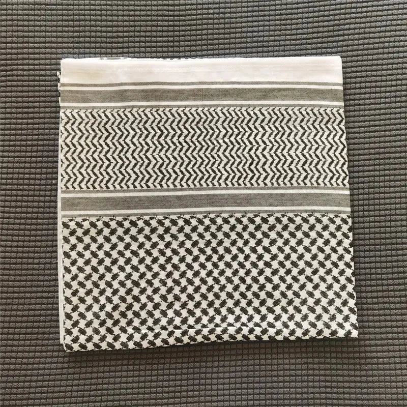 Islamic Clothing Man Saudi Arabic Dubai Traditional Costumes Muslim Accessories Turban Praying Hat Plaid Head Scarf 140*140cm - AMULET RING STORE