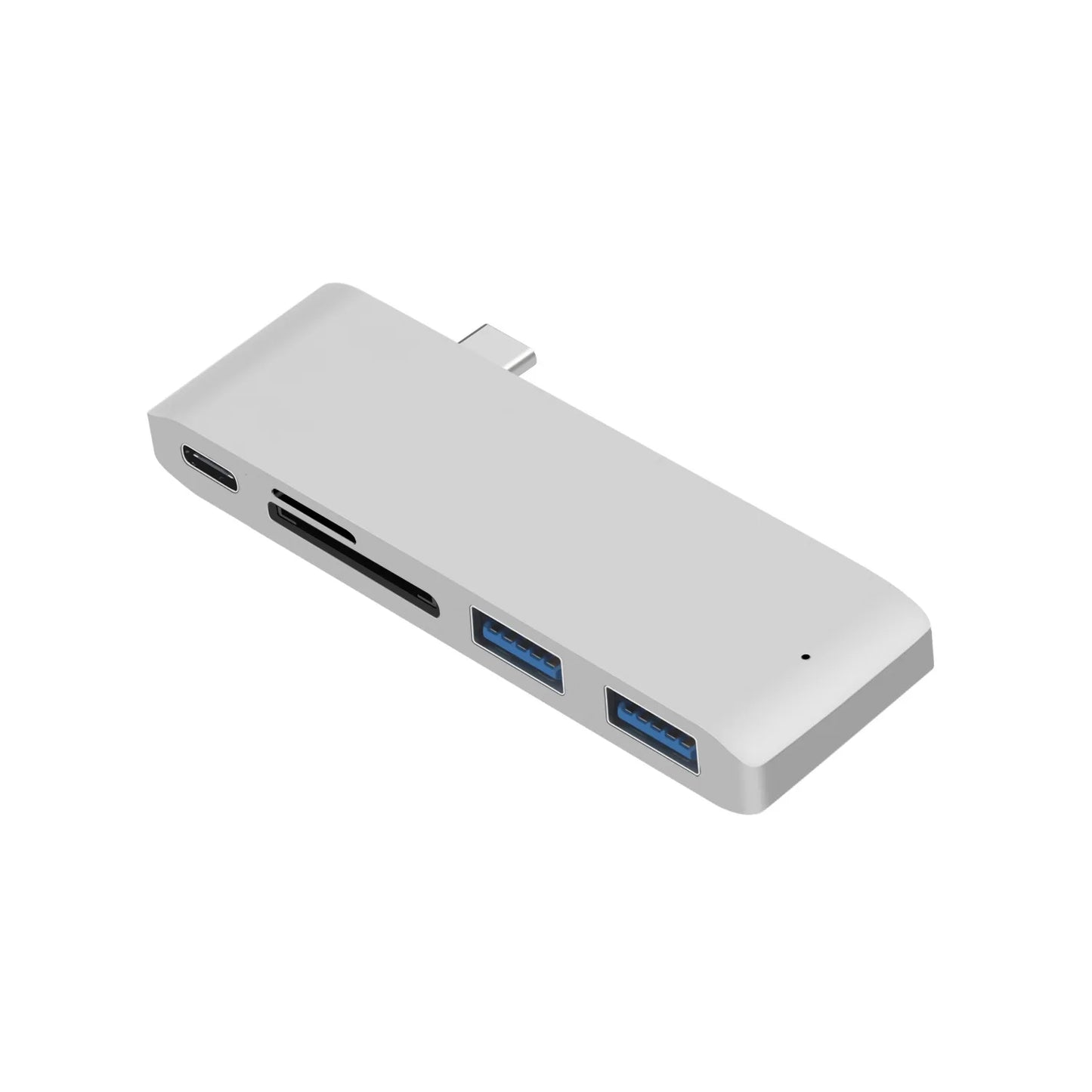 USB 3.1 Type-C Hub to HDMI Adapter 4K Thunderbolt 3 USB C Hub 3.0 TF SD Reader Slot PD For MacBook Air 13 15 Pro 14 M4 M3 M2 M1