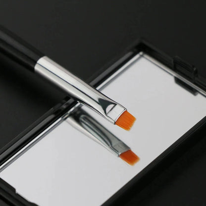 BEILI Ultra Thin Eyebrow Makeup Brush Set For Professional Eyeliner Eyelash Concealer Detail Brushes Make up Beauty Product - AMULET RING STORE