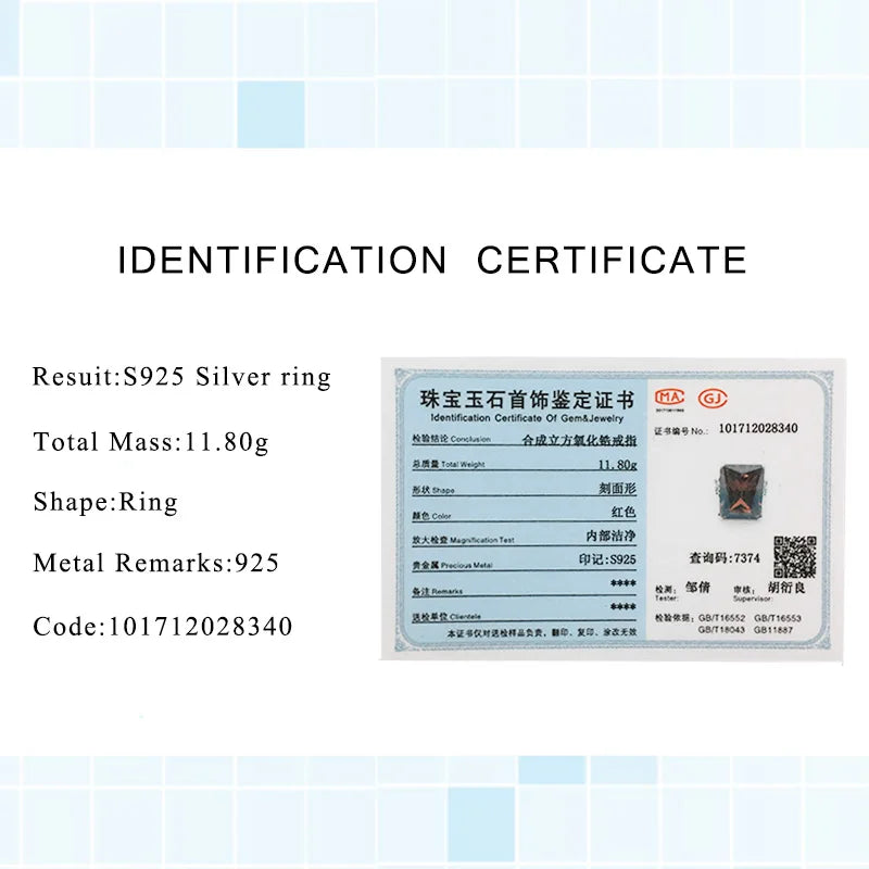 Szjinao Luxury Gold Pendant For Women Real 925 Sterling Silver Shiny Blue Sapphire With Cubic Zirconia Gemstone Fine Jewelery