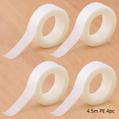2/4PCS Micropore Eyelash Tape Lashes Lifting Tapes Under Eyes Breathable Easy To Tear Medical Tapes Eyelash Extension Supplies - AMULET RING STORE
