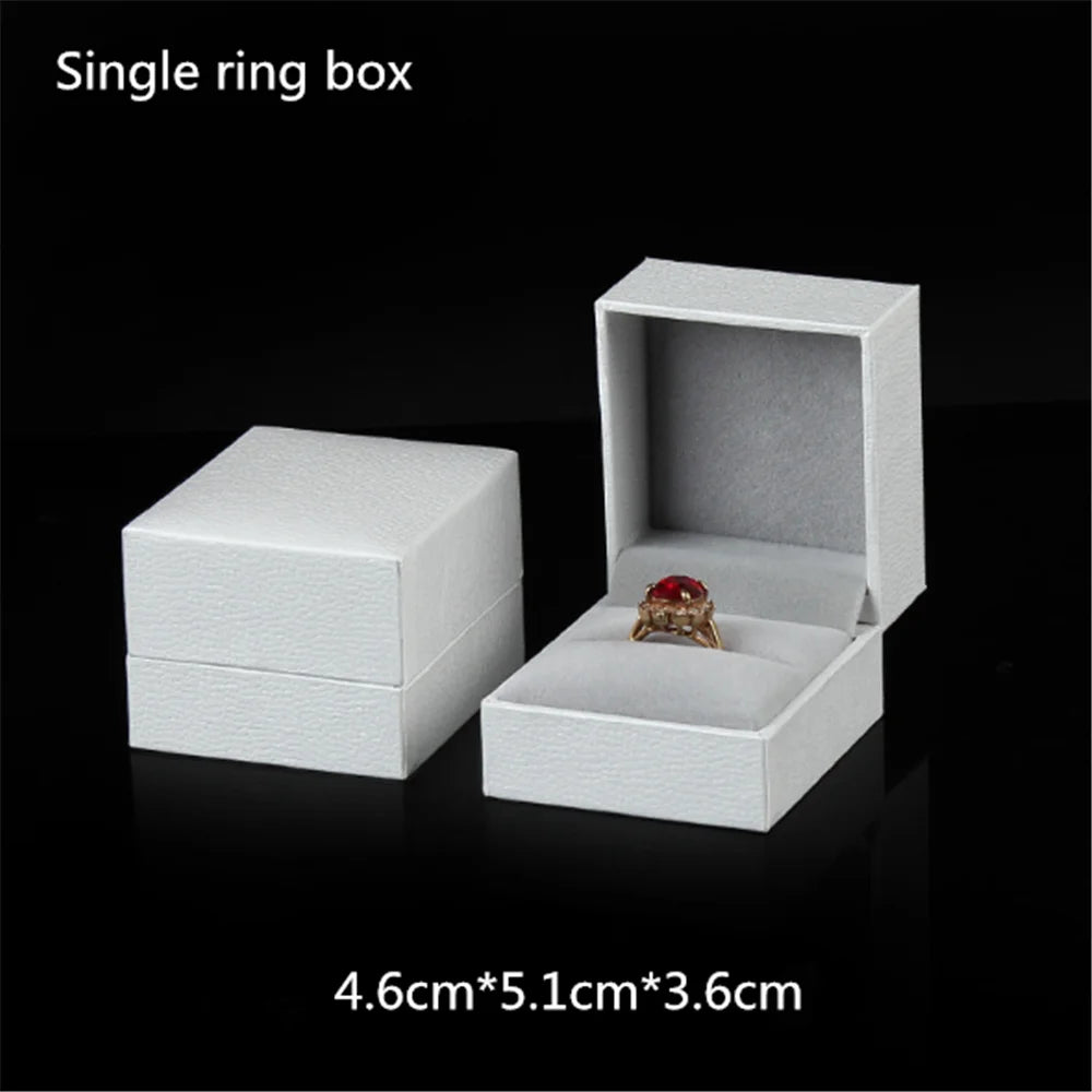 Newest Jewelry Box For Necklace And Ring Bracelet Stud Earring Storage Organizer Gift Packaging Box Case шкатулка для украшений - AMULET RING STORE