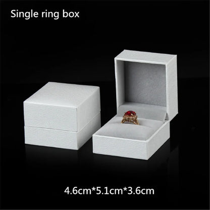 Newest Jewelry Box For Necklace And Ring Bracelet Stud Earring Storage Organizer Gift Packaging Box Case шкатулка для украшений - AMULET RING STORE
