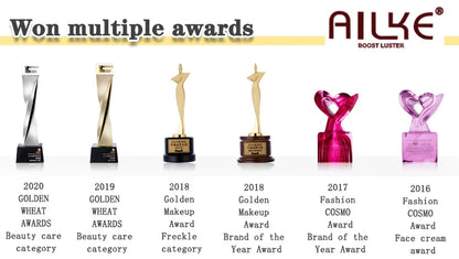 AILKE Natural Skin Cleansing Set, Cleanses Darkness, Stains, Moisturizes, Lightening, Smooth, Improve Rough and Dry Skin