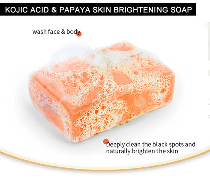 AILKE Glutathione 5-in-1 Women Skin Care Kit, With Body Lotion, Serum, Dark Spot Removal Cream, Body Cream, Brightening Soap - AMULET RING STORE