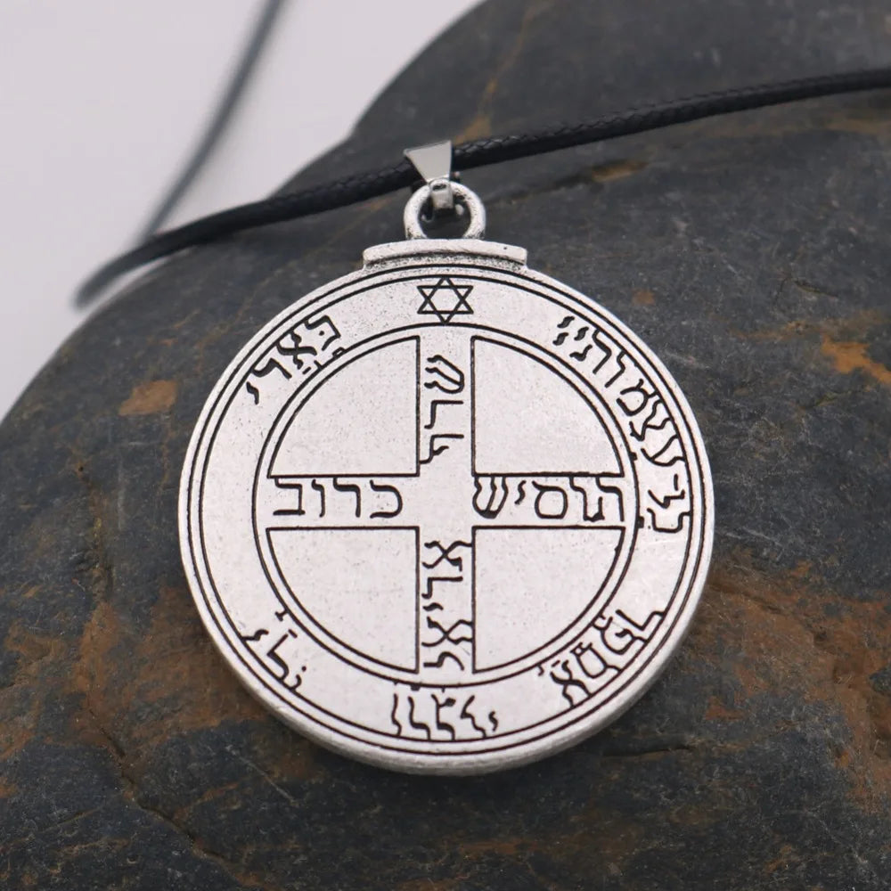 Talisman for Good Luck Amulet Pendant Key of Solomon Necklace AMULET RING STORE