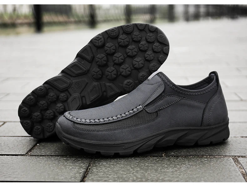 Men Casual Shoes Breathable Loafers Sneakers 2023 New Fashion Comfortable Flat Handmade Retro Leisure Loafers Shoes Men Shoes