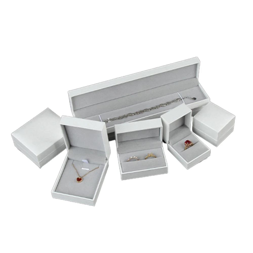 Newest Jewelry Box For Necklace And Ring Bracelet Stud Earring Storage Organizer Gift Packaging Box Case шкатулка для украшений - AMULET RING STORE