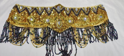 Special Customizable Hand Beaded Oriental Belly Dance Costumes Bra or Belt Separately XL Size 20-30 days