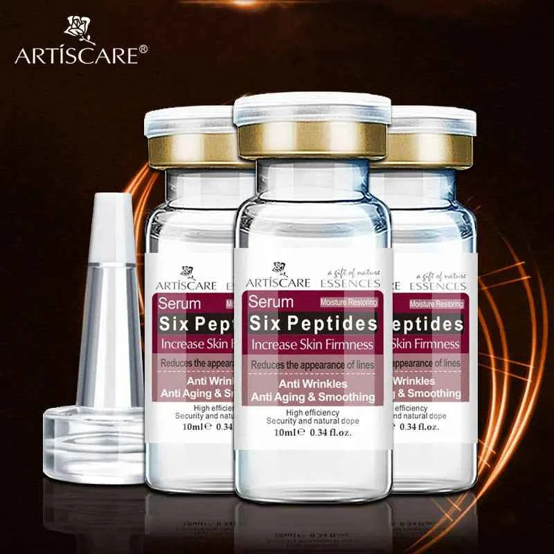 ARTISCARE Six Peptides Face Serum 3pcs/Lot Moisturizing Facial Lifting Skin Care Essence