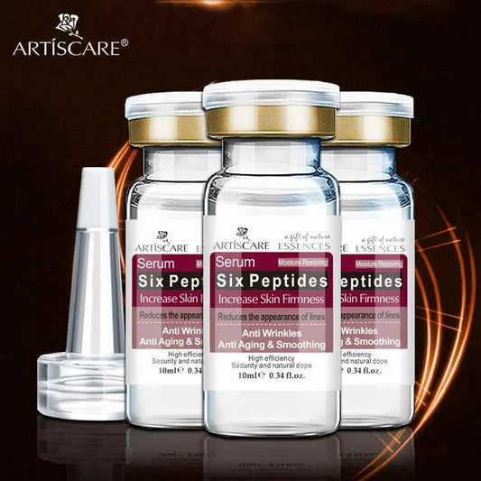 ARTISCARE Six Peptides Face Serum 3pcs/Lot Moisturizing Facial Lifting Skin Care Essence