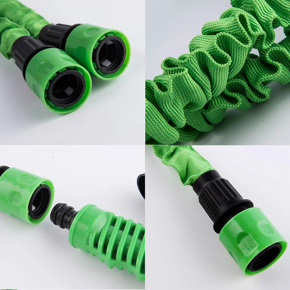 Garden Hose Pipe Water Hose Expandable Magic Hose 7 Patterns Water Gun Foam Pot flexible reels hose Car Wash Gun Sprayer - AMULET RING STORE
