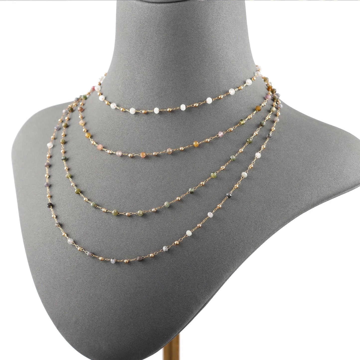 GUFEATHER C256,diy chain,stainless steel,natural gemstone,pass REACH,nickel free,jewelry making,diy bracelet necklace,1m/lot - AMULET RING STORE