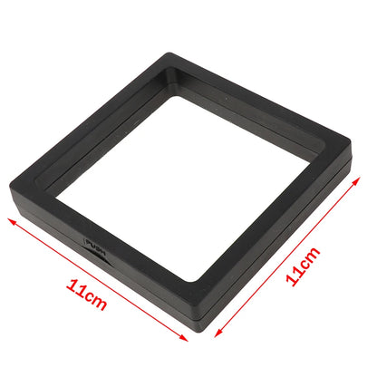 1Pc PE Film Jewelry Storage Box Brooch Coin Gems Jewelry Storage Box Dustproof Exhibition Decoration Floating Ring Case - AMULET RING STORE