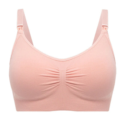 High Quality Plus Size Nursing Bra Breathable Women Breastfeeding Underwear Seamless Maternity Bra Push Up - AMULET RING STORE