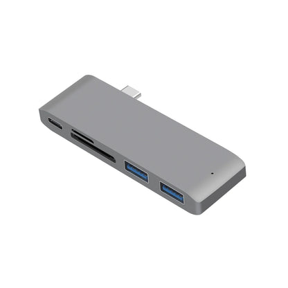 USB 3.1 Type-C Hub to HDMI Adapter 4K Thunderbolt 3 USB C Hub 3.0 TF SD Reader Slot PD For MacBook Air 13 15 Pro 14 M4 M3 M2 M1