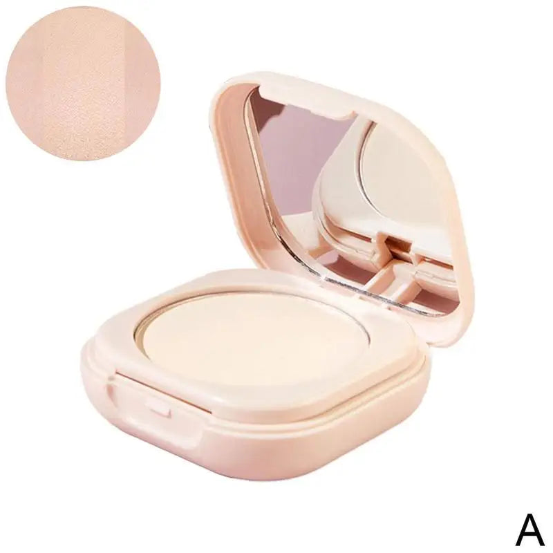 Korean Loose Powder Full Brightening Concealer Mineral Face Foundation Cosmetics Lasting Makeup Powder Compact Powder Pressed - AMULET RING STORE