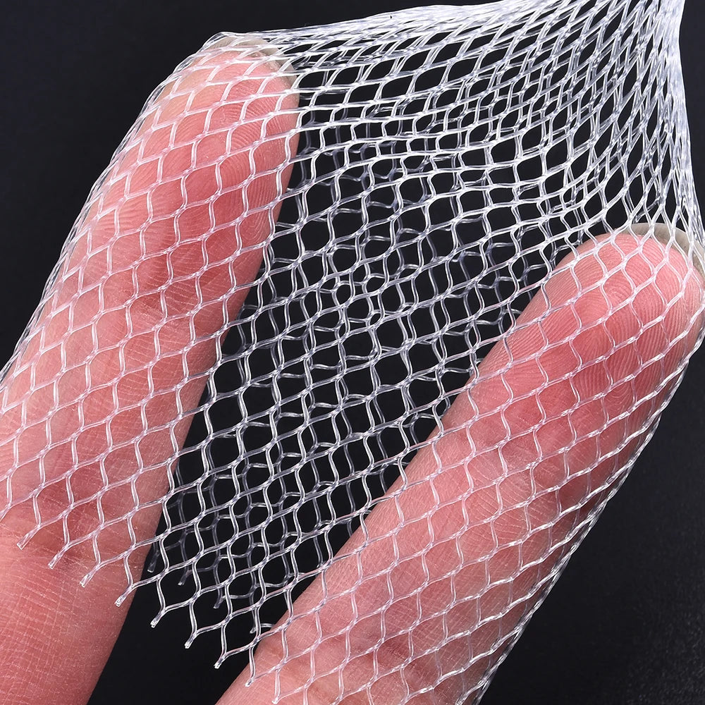 Beauty White Cosmetic Brushes Guards Mesh Flexible Net Protectors Cover Sheath 20Pc Convenient Maquiagem Brochas Maquillaje Tool - AMULET RING STORE