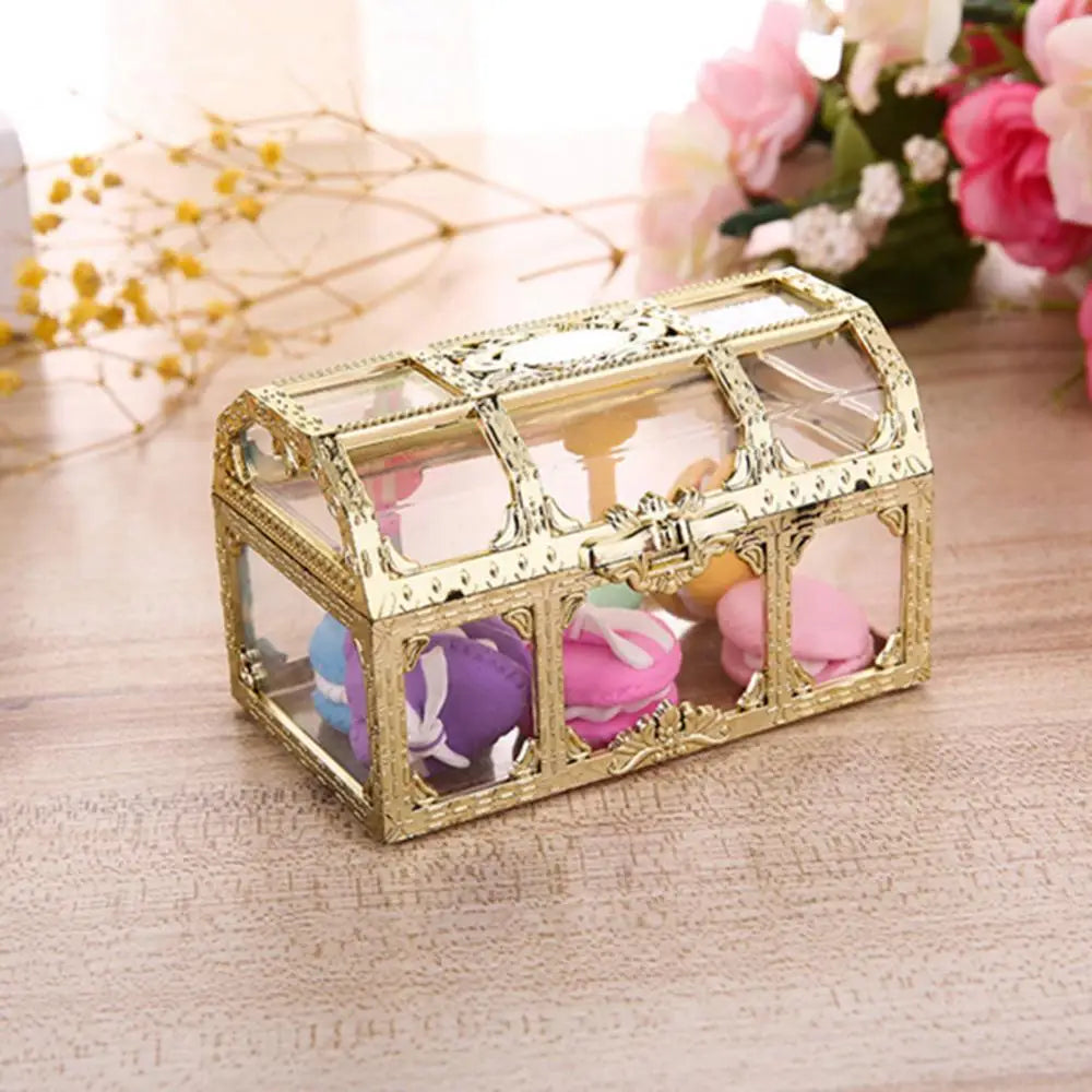 2021 New Vintage Transparent Storage Box Candy Trinket Jewelry Holder Organizer Container - AMULET RING STORE
