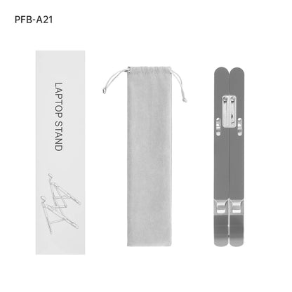 ORICO Foldable Laptop Stand Holder Riser Portable Adjustable Aluminum Notebook Stand Computer Stand 7 Angles for MacBook Tablets - AMULET RING STORE